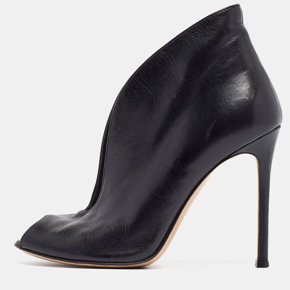 Black Leather Vamp Boots Size 35,New Products : American Fashion Style Bags On Sale